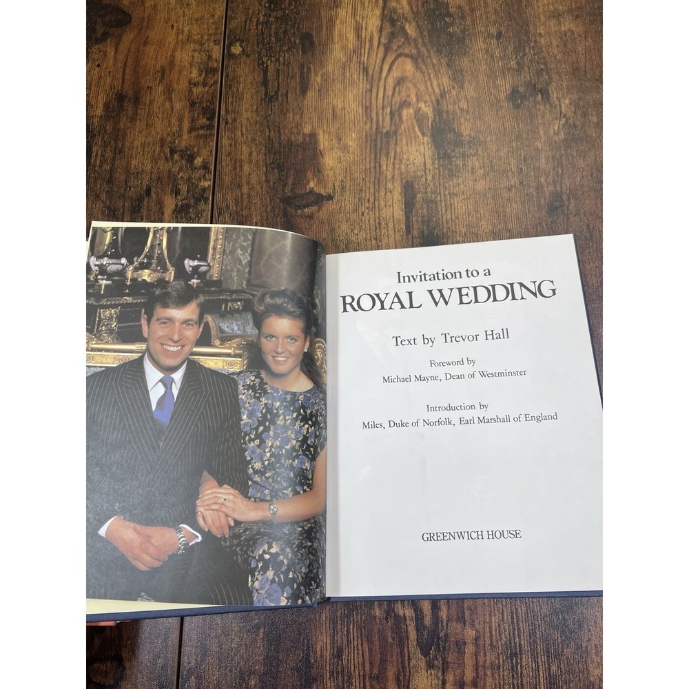 Royal Wedding Official Souvenir (Andrew and Sarah) By Alan Hamil No Sleeve
